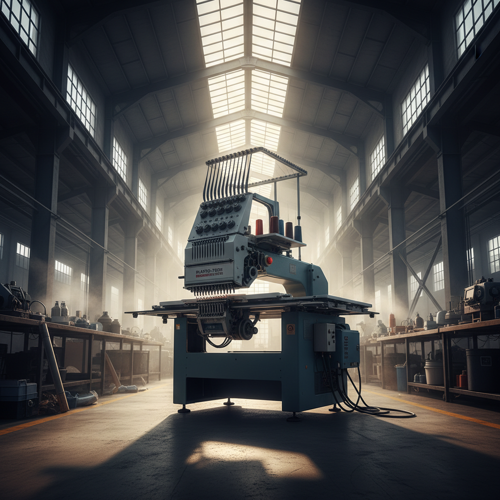 Embroidery Machine 1 Head Revolutionizing Textile Personalization and Small Business Growth