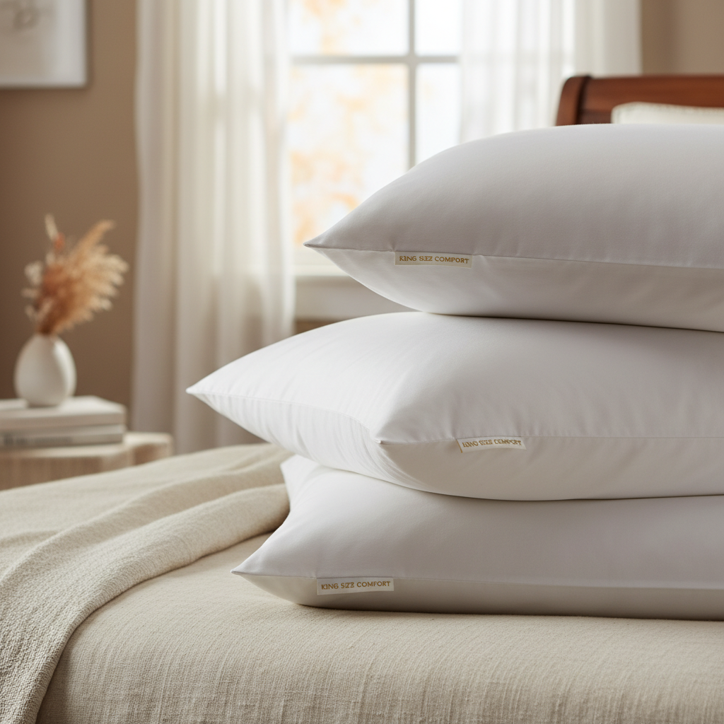 Elevate Your Sleep Experience with Luxurious King Size Pillows