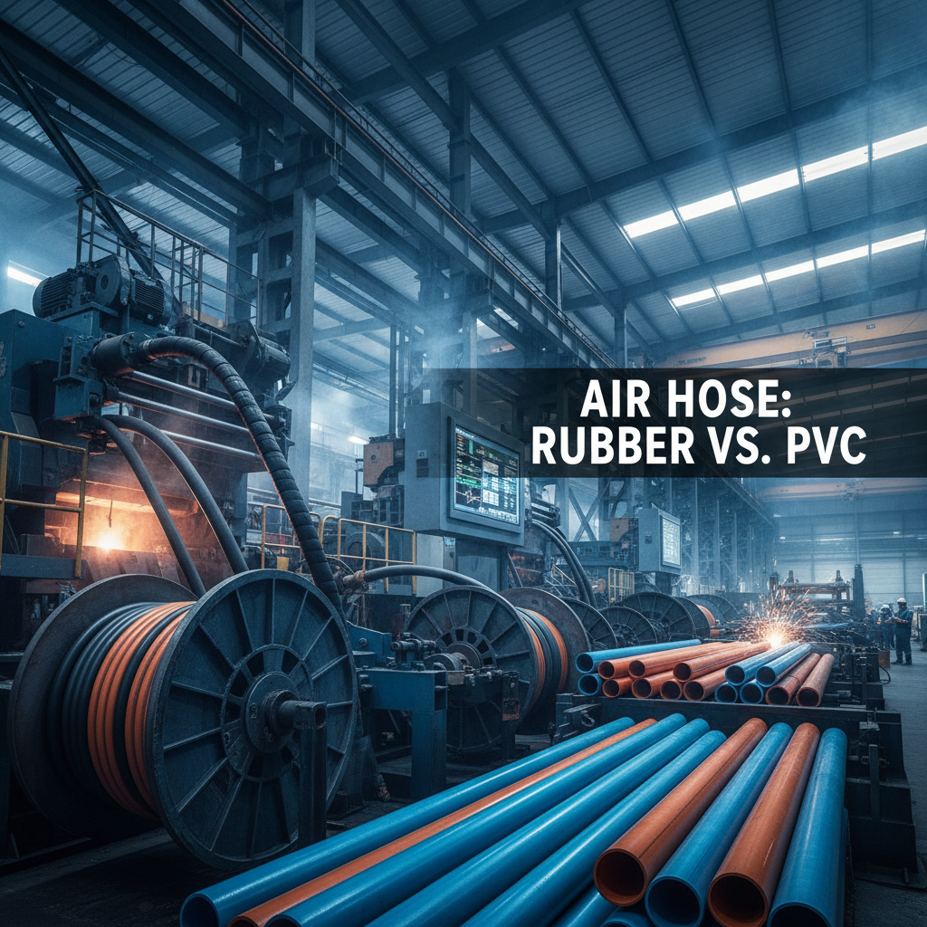 Understanding Air Hose Rubber vs PVC for Optimal Performance and Safety
