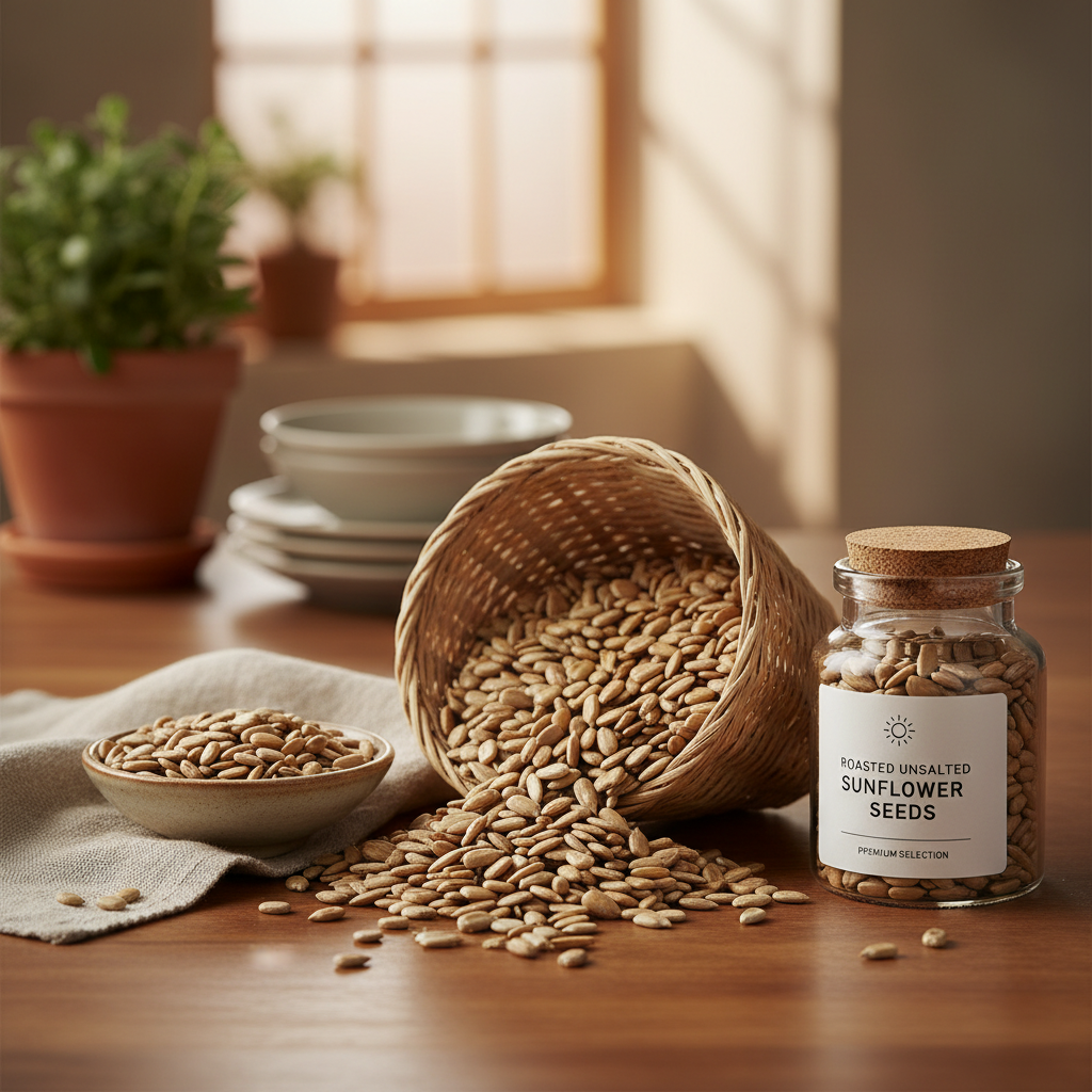 Discover the Health Benefits and Global Appeal of Roasted Unsalted Sunflower Seeds