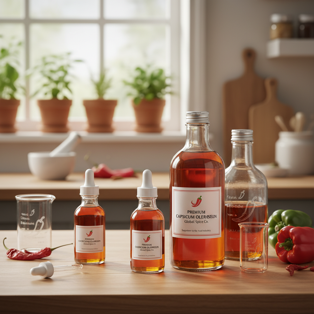 Expert Capsicum Oleoresin Suppliers for Global Food and Flavor Industries