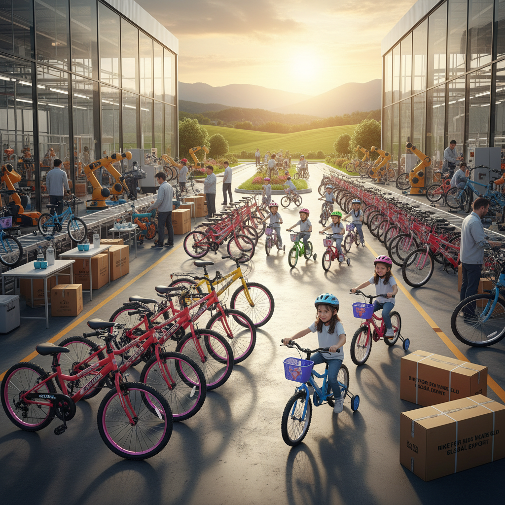 Expert Bike for Kids 6 Years Old Factory Manufacturing and Global Supply