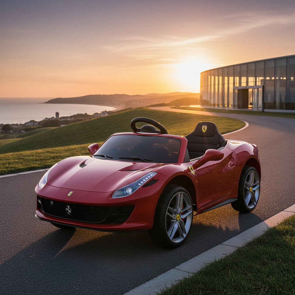 Experience the Thrill of a Ferrari Childrens Electric Car Adventure