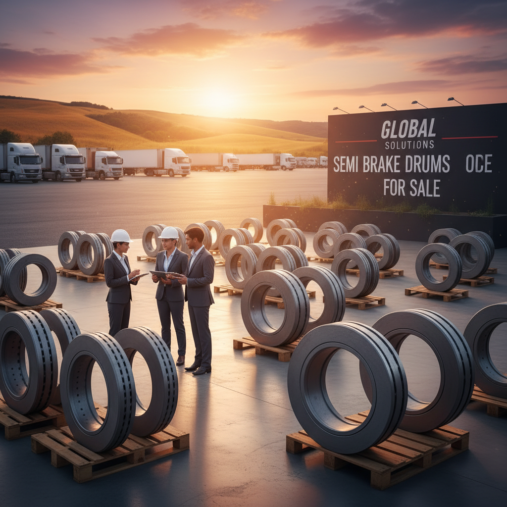 Find High Quality Semi Brake Drums for Sale and Enhance Vehicle Safety