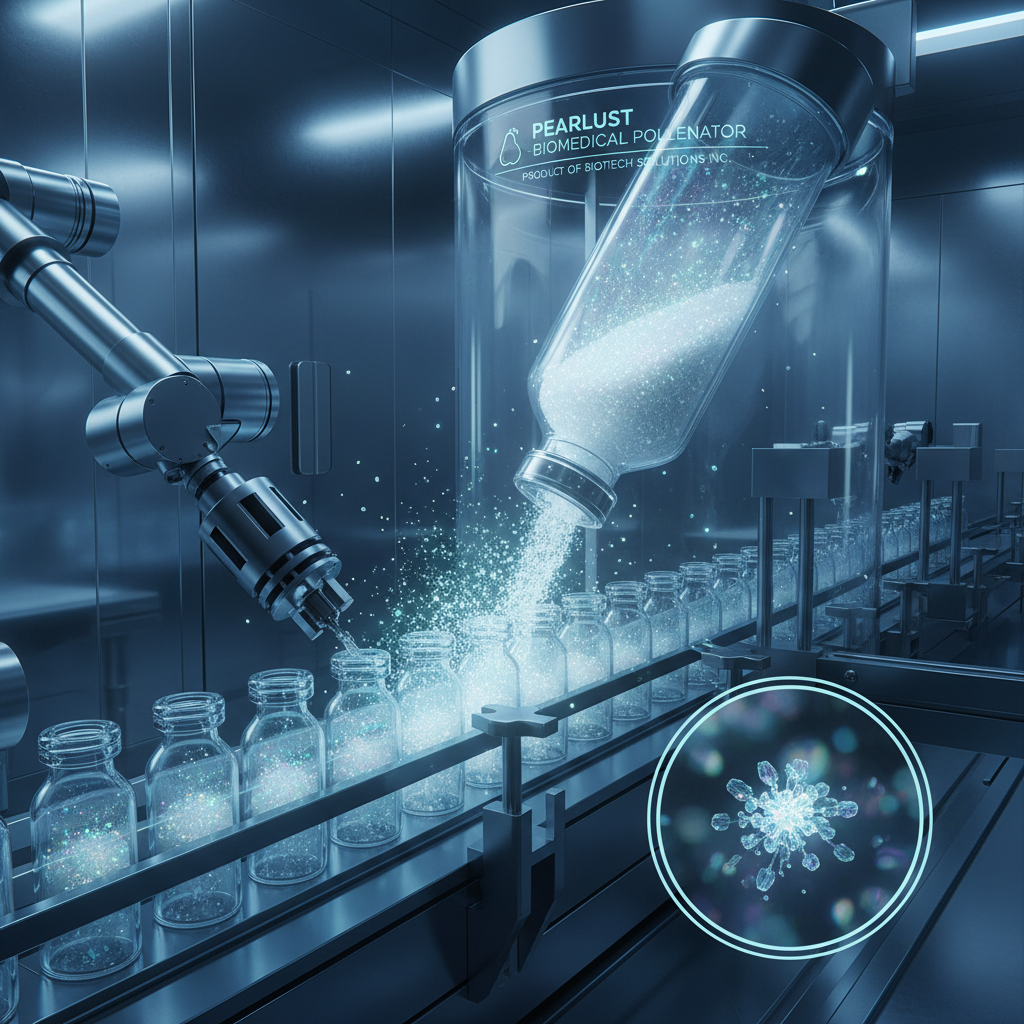 Optimizing Pear Orchard Yields with Pear Flower Powder for Pollination in Pear Garden