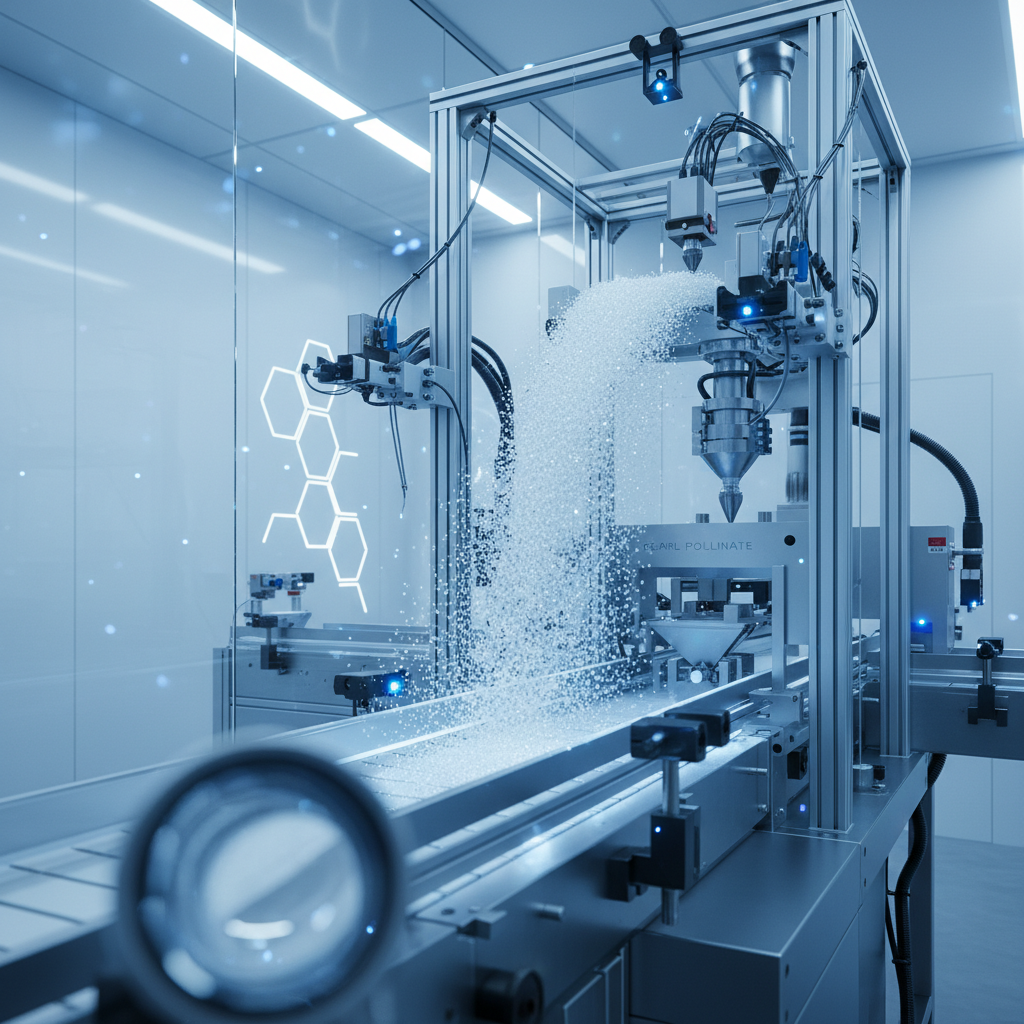 Optimizing Pear Orchard Yields with Pear Flower Powder for Pollination in Pear Garden