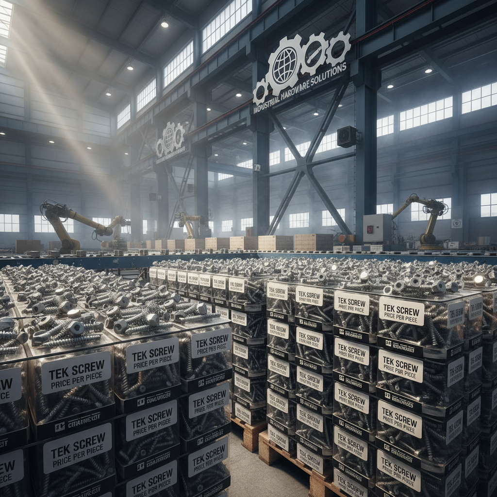 Understanding Tek Screw Price Per Piece for Effective Project Budgeting