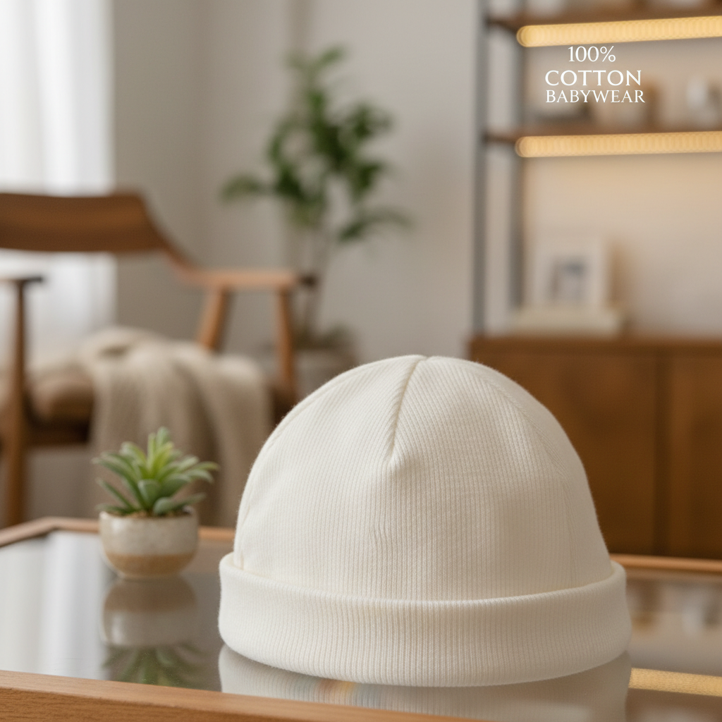 The Importance of a 100 Cotton Baby Regular Hat for Infant Health and Wellbeing