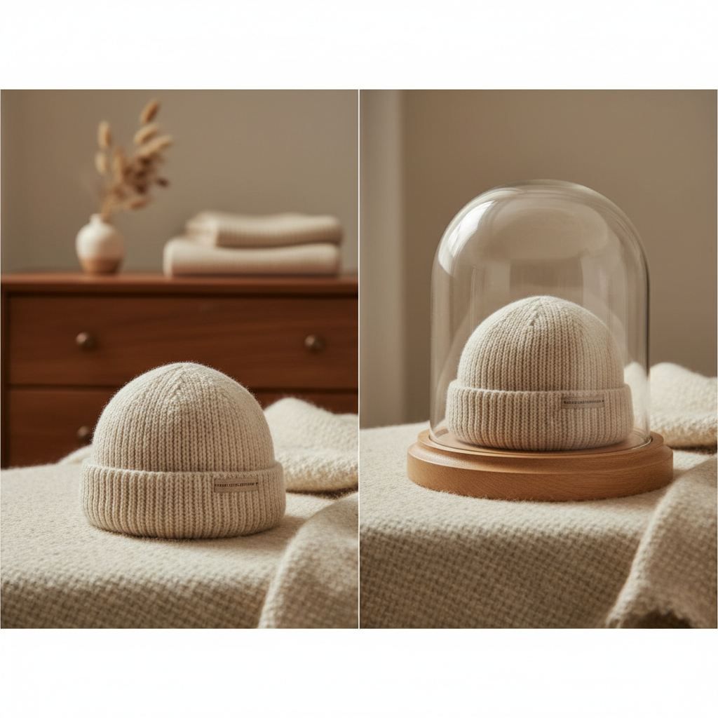 Essential 100 Cotton Knitted Baby Regular Hat for Newborn Comfort and Care