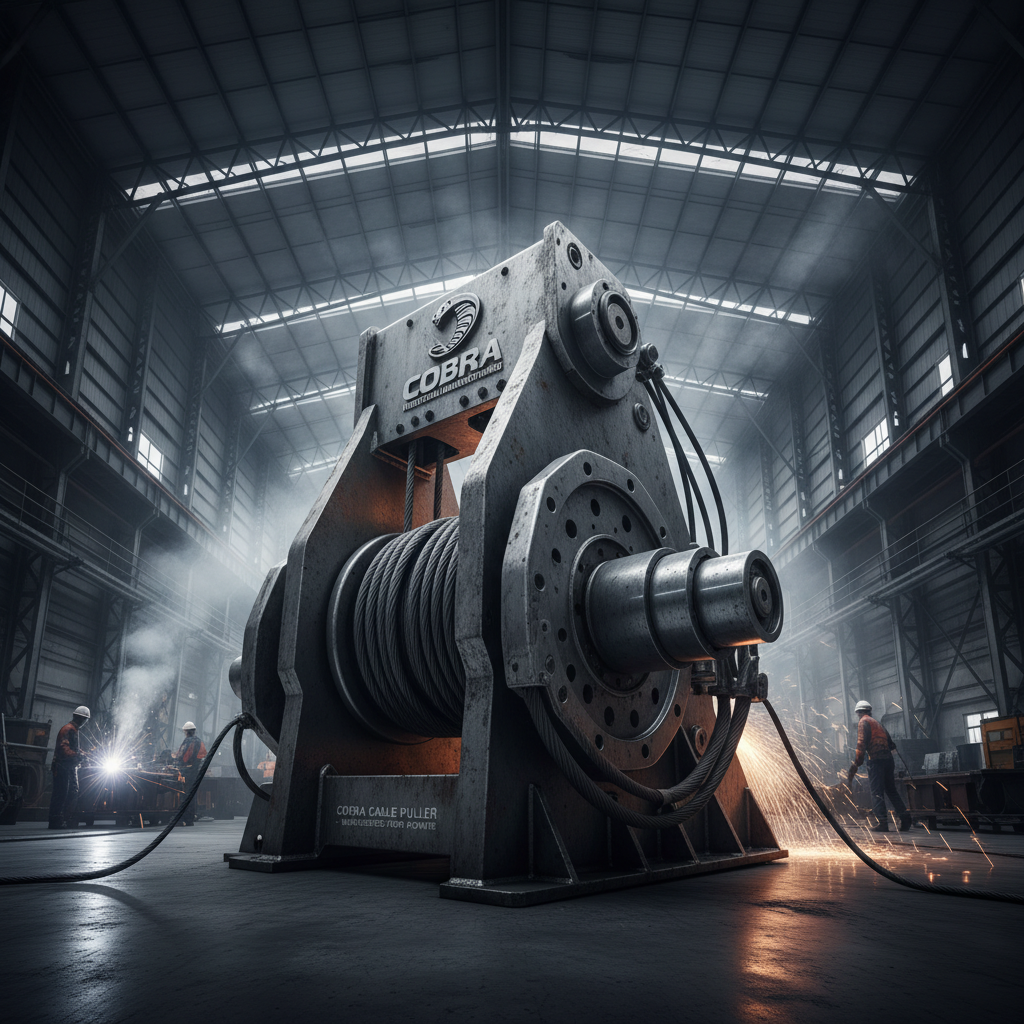 Enhancing Infrastructure Efficiency with the Advanced Cobra Cable Puller