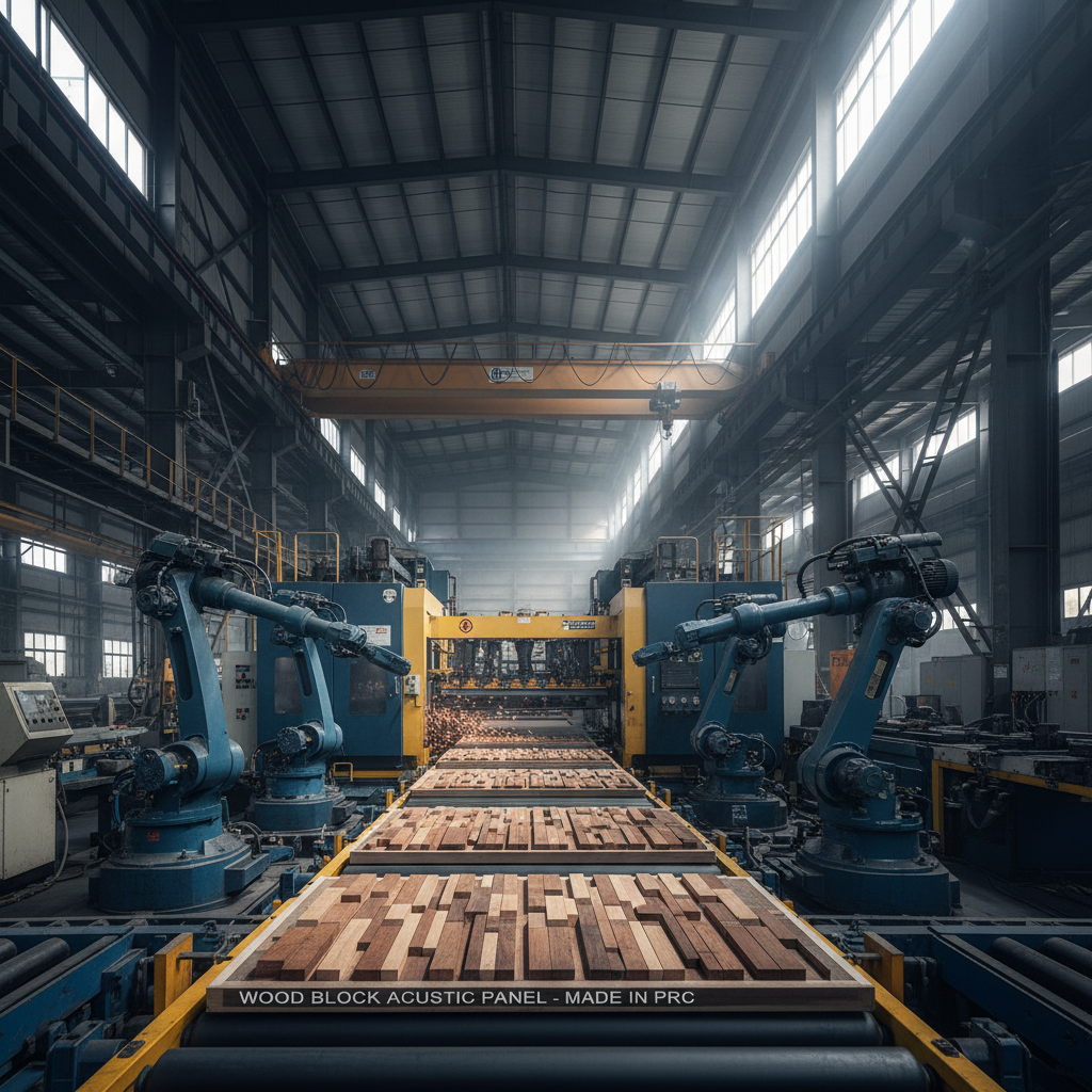 Innovative Wood Block Acoustic Panel Solutions for Noise Control and Enhanced Spaces