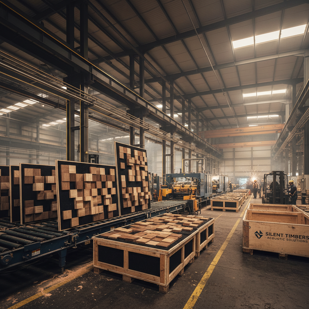 Innovative Wood Block Acoustic Panel Solutions for Noise Control and Enhanced Spaces