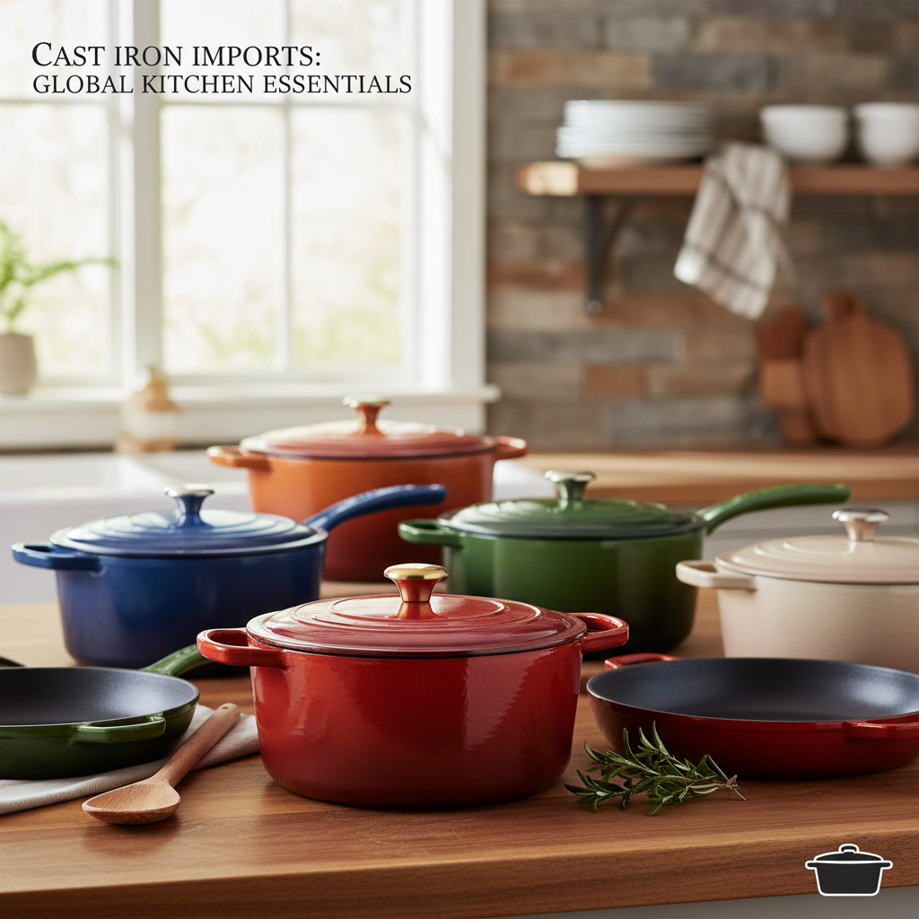 Exploring the Dynamics of Cast Iron Cookware Wholesale Globally