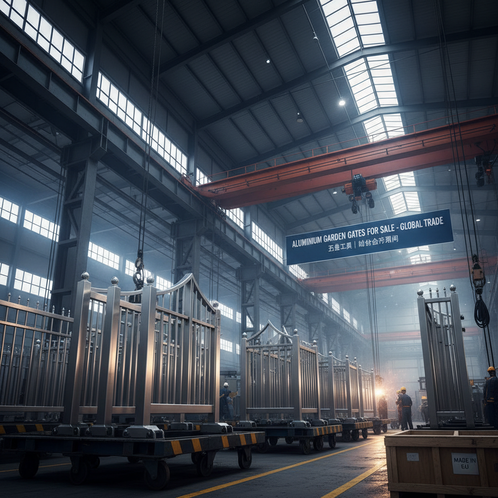 Discover Durable and Stylish aluminium garden gates for sale for Enhanced Security