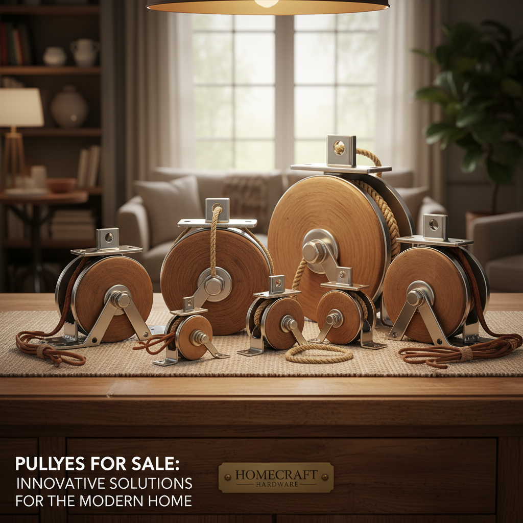 Explore High Quality Pulleys for Sale for Diverse Industrial Applications
