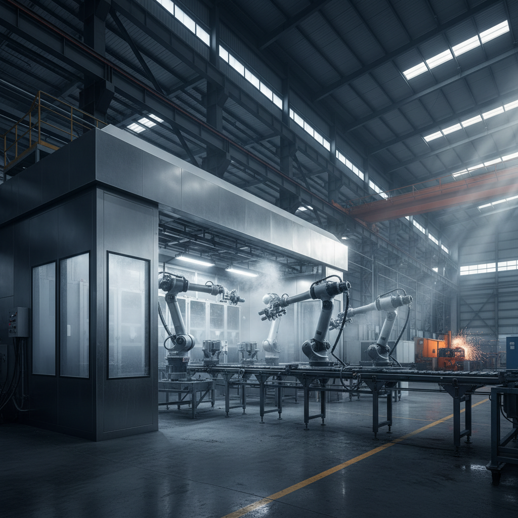 Revolutionizing Surface Finishing with the Automatic Spray Paint Booth