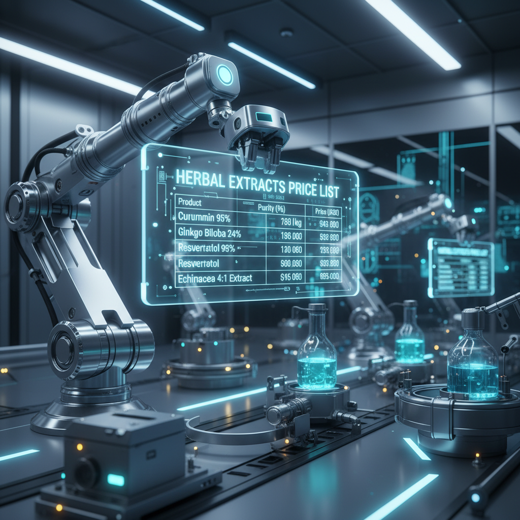 Comprehensive Guide to Herbal Extracts Price List and Market Dynamics