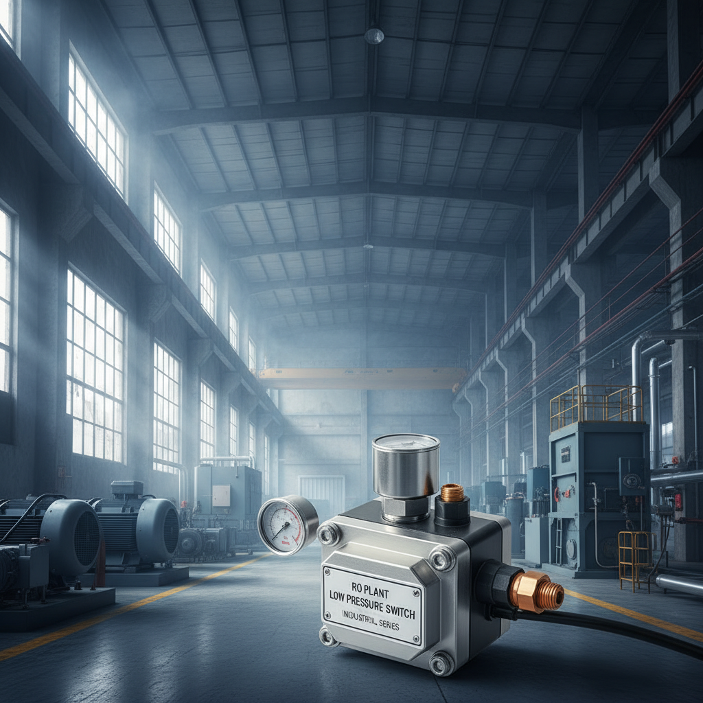 Understanding the Crucial Role of a Ro Plant Low Pressure Switch for Water Purification