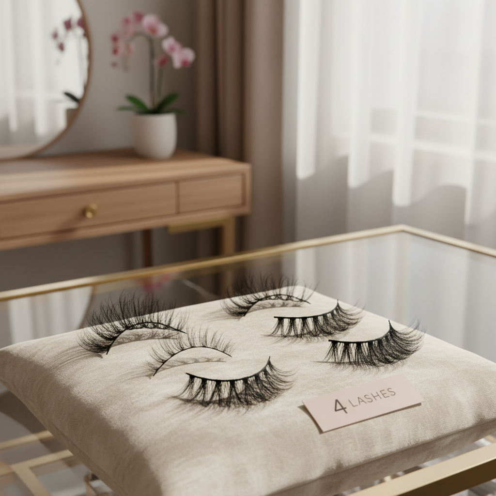 The Art and Science of Captivating Eyes with Perfect 4 lashes Application