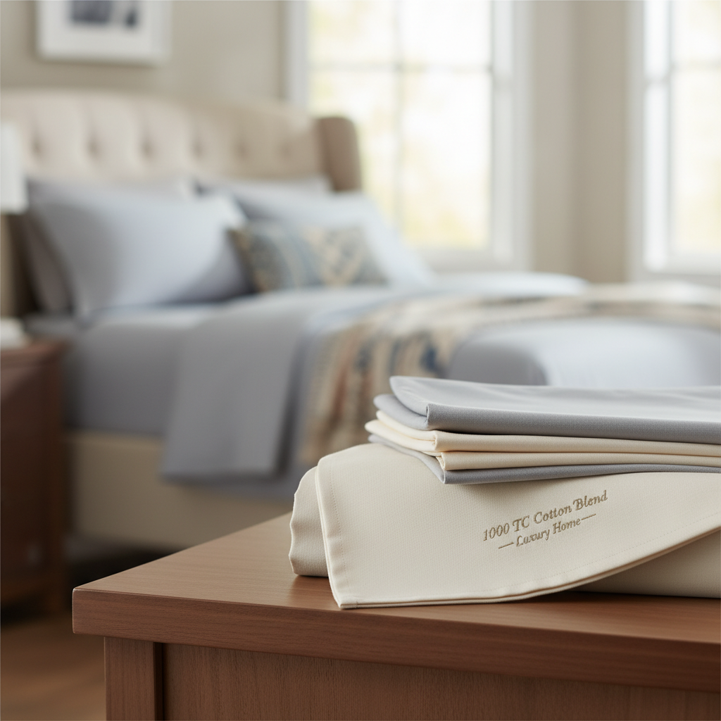 Discover the Comfort and Durability of 1000 Thread Count Cotton Polyester Sheets