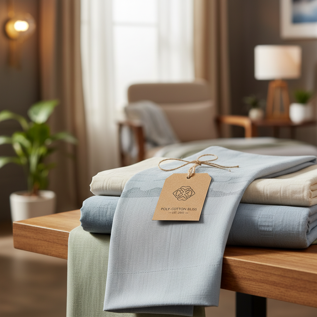 Affordable and Durable Poly Cotton Bed Sheets for Comfortable Sleep