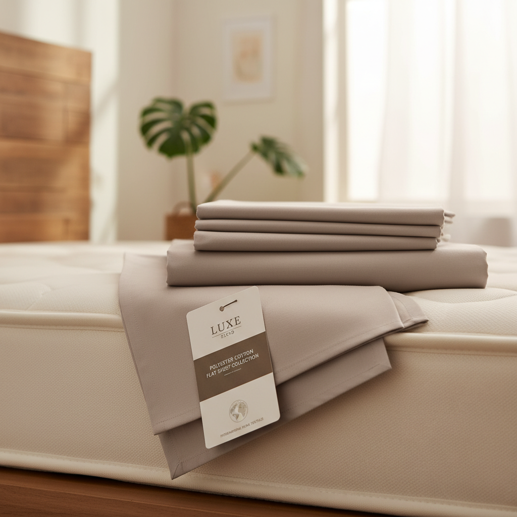 Discover the Benefits of Durable Polyester Cotton Flat Sheets for Home and Business