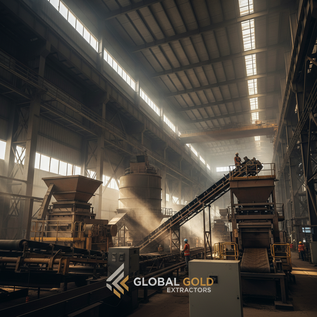 Advancements in Gold Ore Processing Techniques and Global Economic Impact