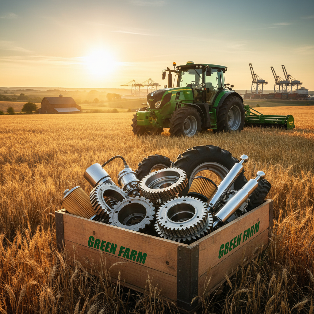 Essential Green Farm Tractor Parts for Modern Agricultural Productivity