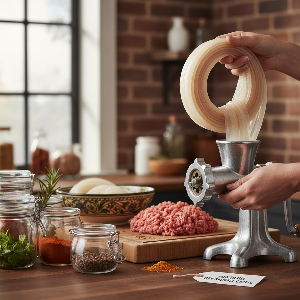 Mastering How to Use Dry Sausage Casing for Optimal Product Quality