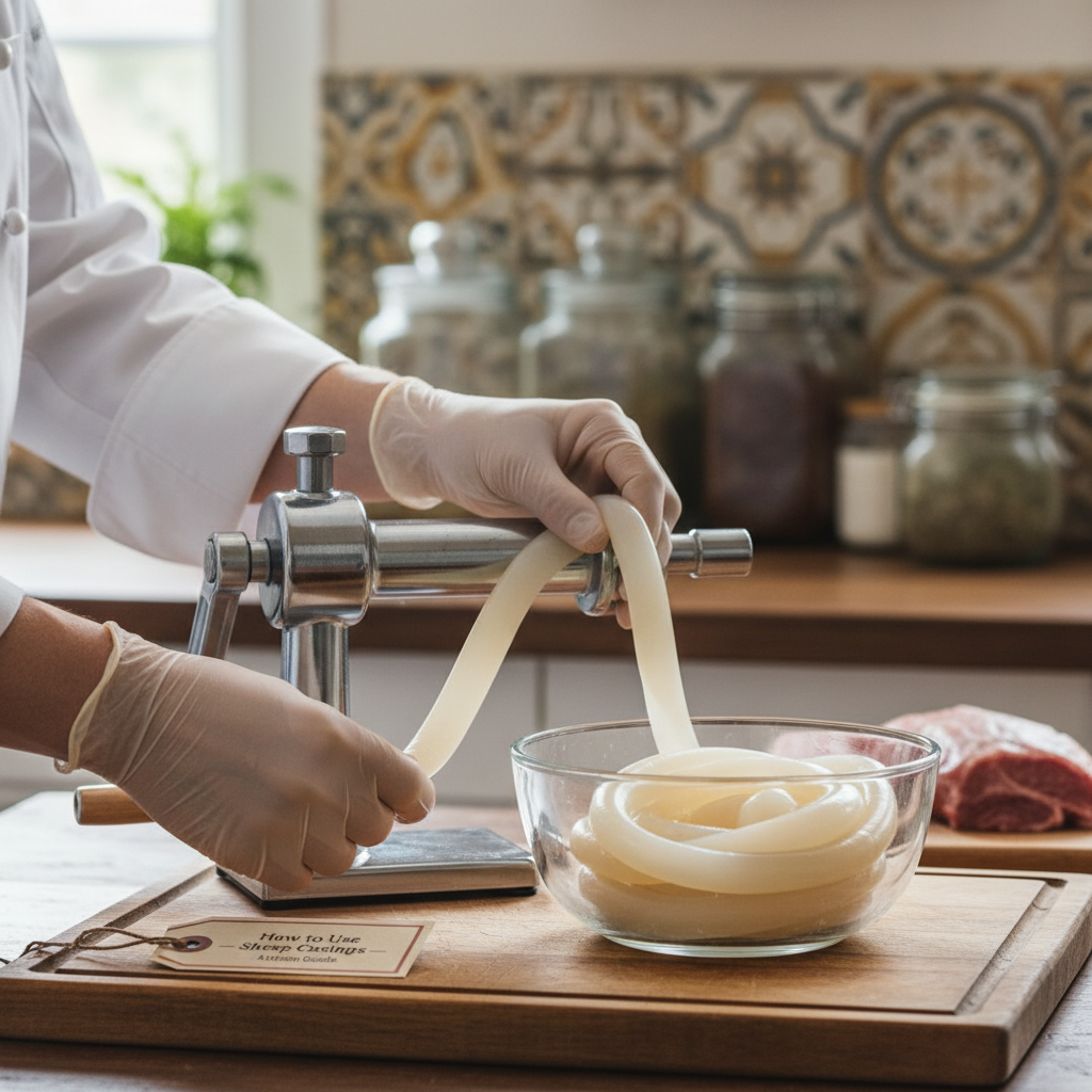 Understanding How to Use Sheep Casings for Optimal Sausage Production