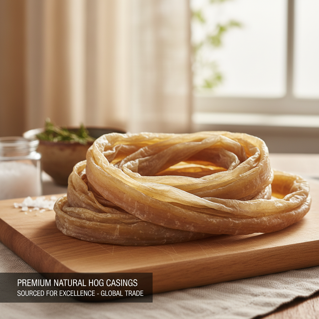 The Enduring Role of Dried Hog Casing in Global Sausage Production