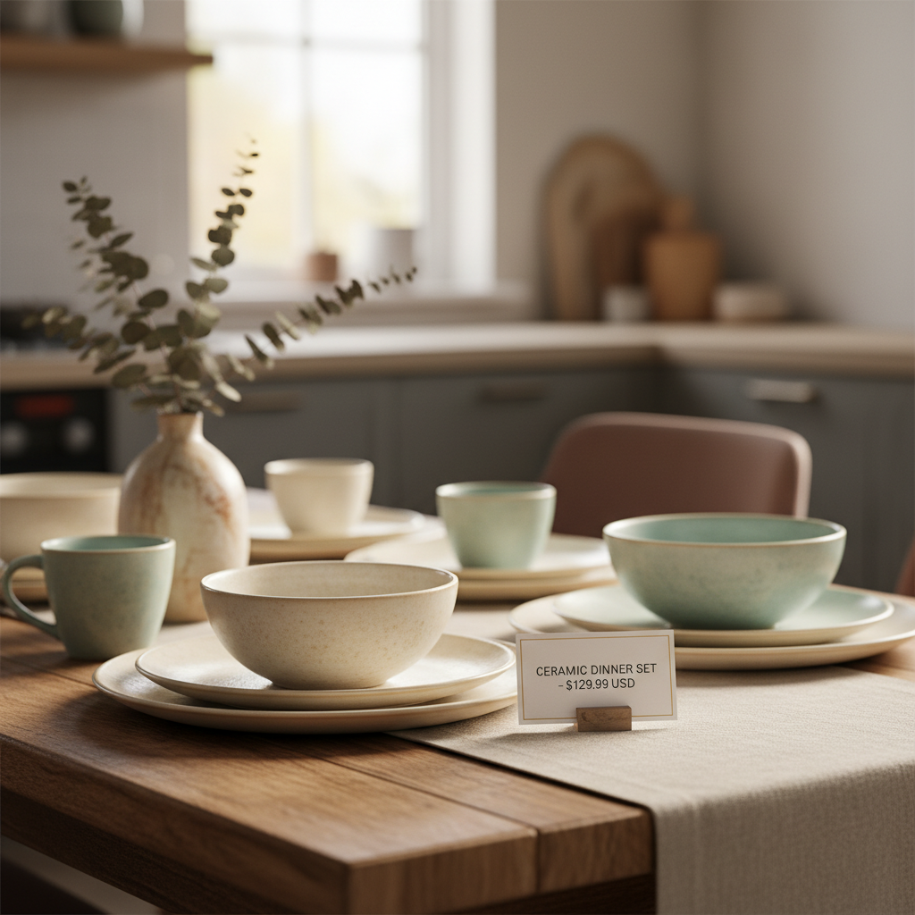 Understanding Ceramic Dinner Set Price Factors and Market Trends