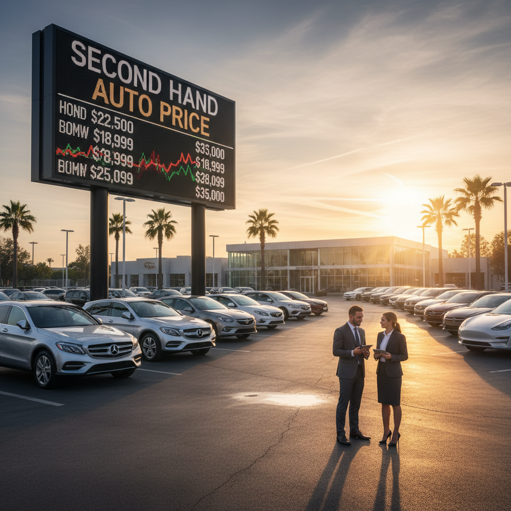 Understanding Second Hand Auto Price for Informed Vehicle Transactions