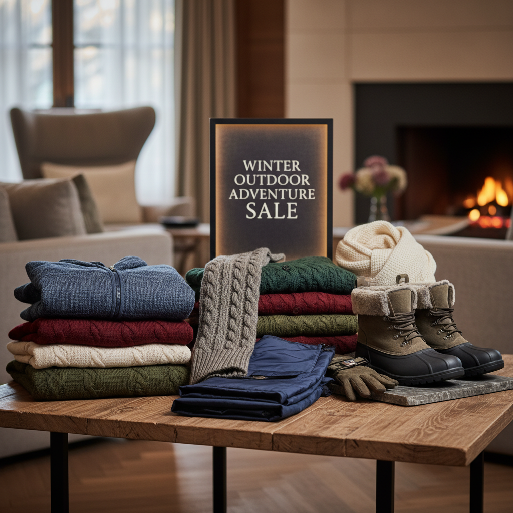 winter outdoor clothing sale
