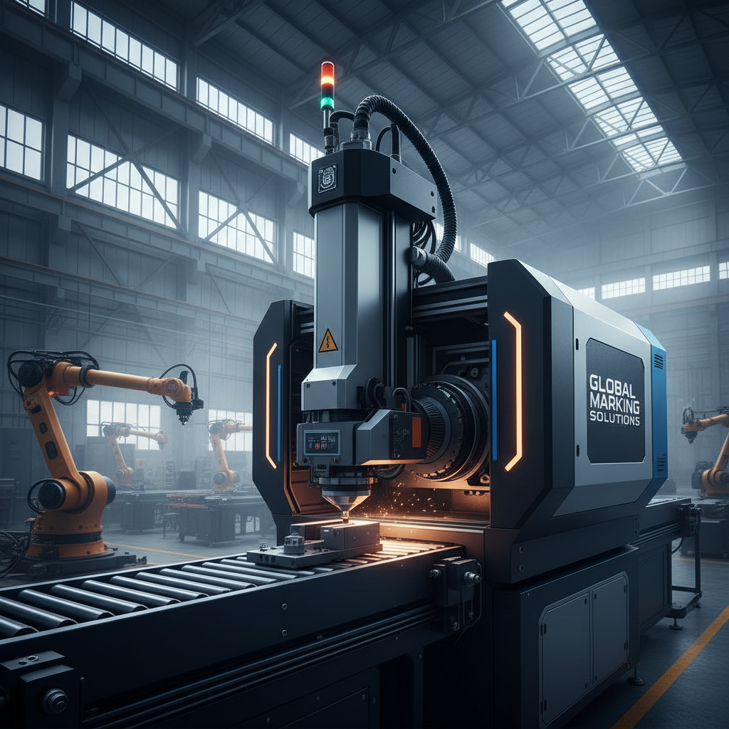 Fiber laser marking machine