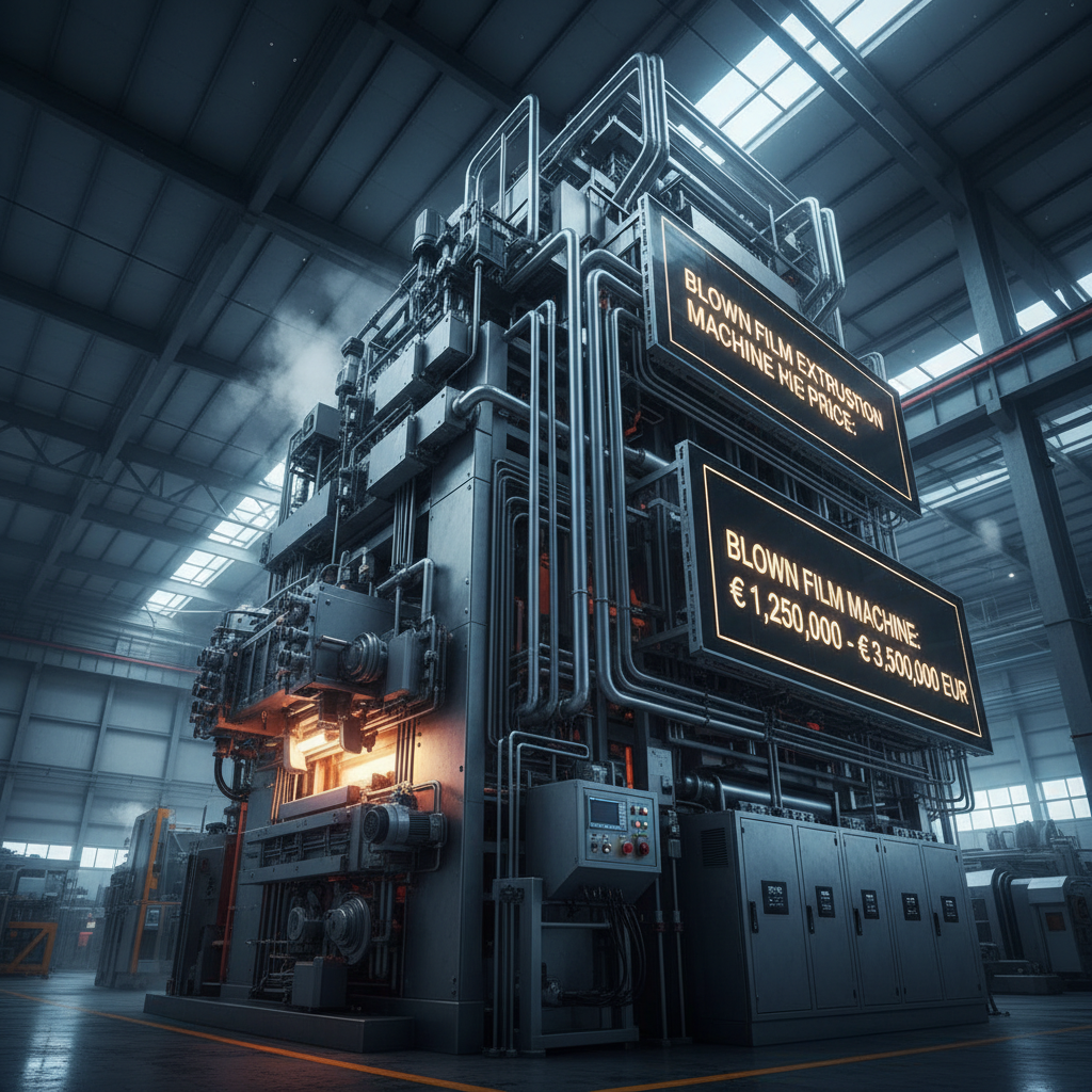 blown film extrusion machine price