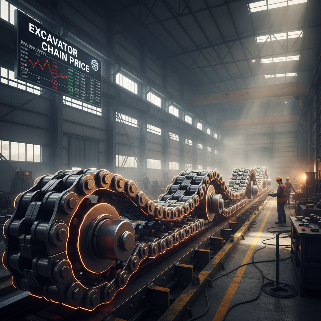 excavator chain price