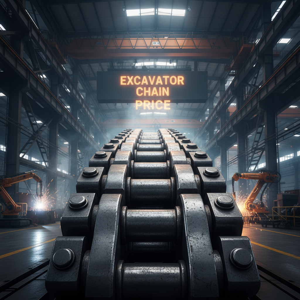 excavator chain price