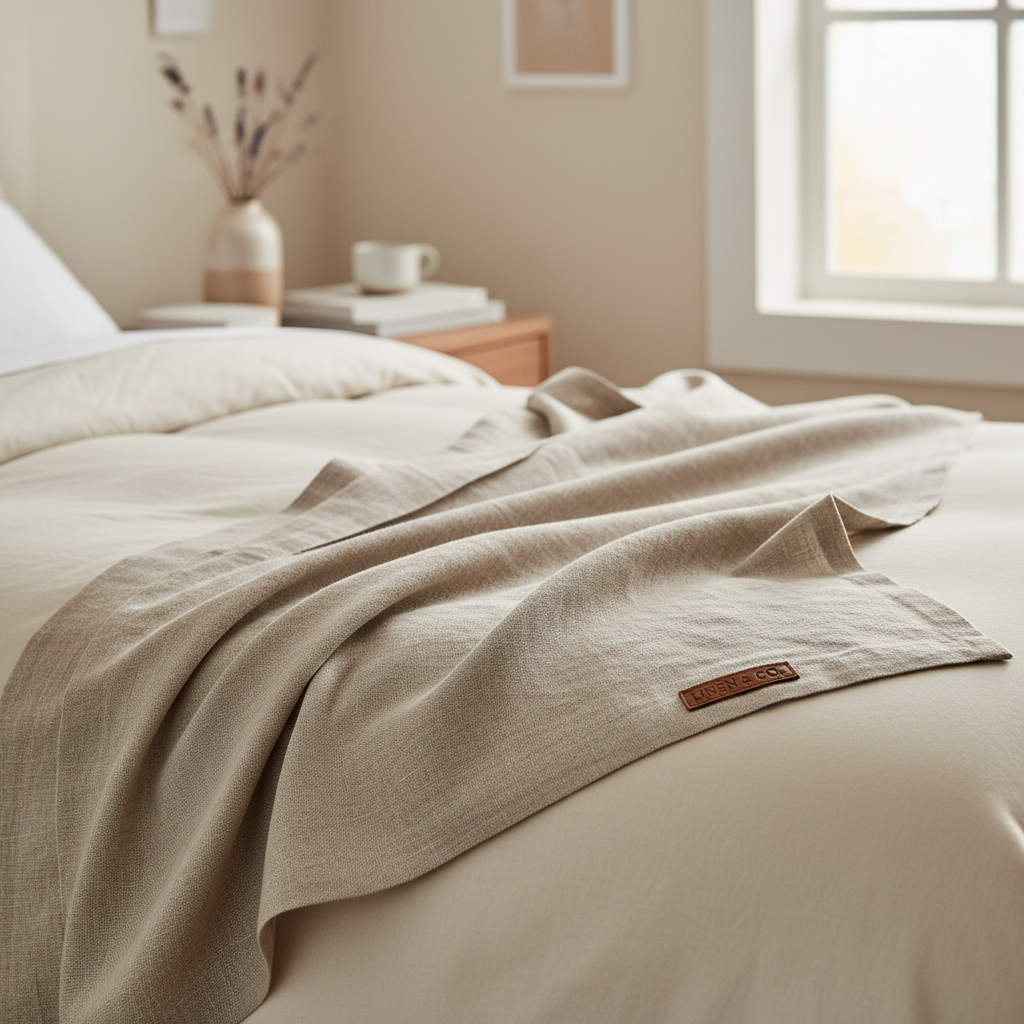 linen flat sheet king