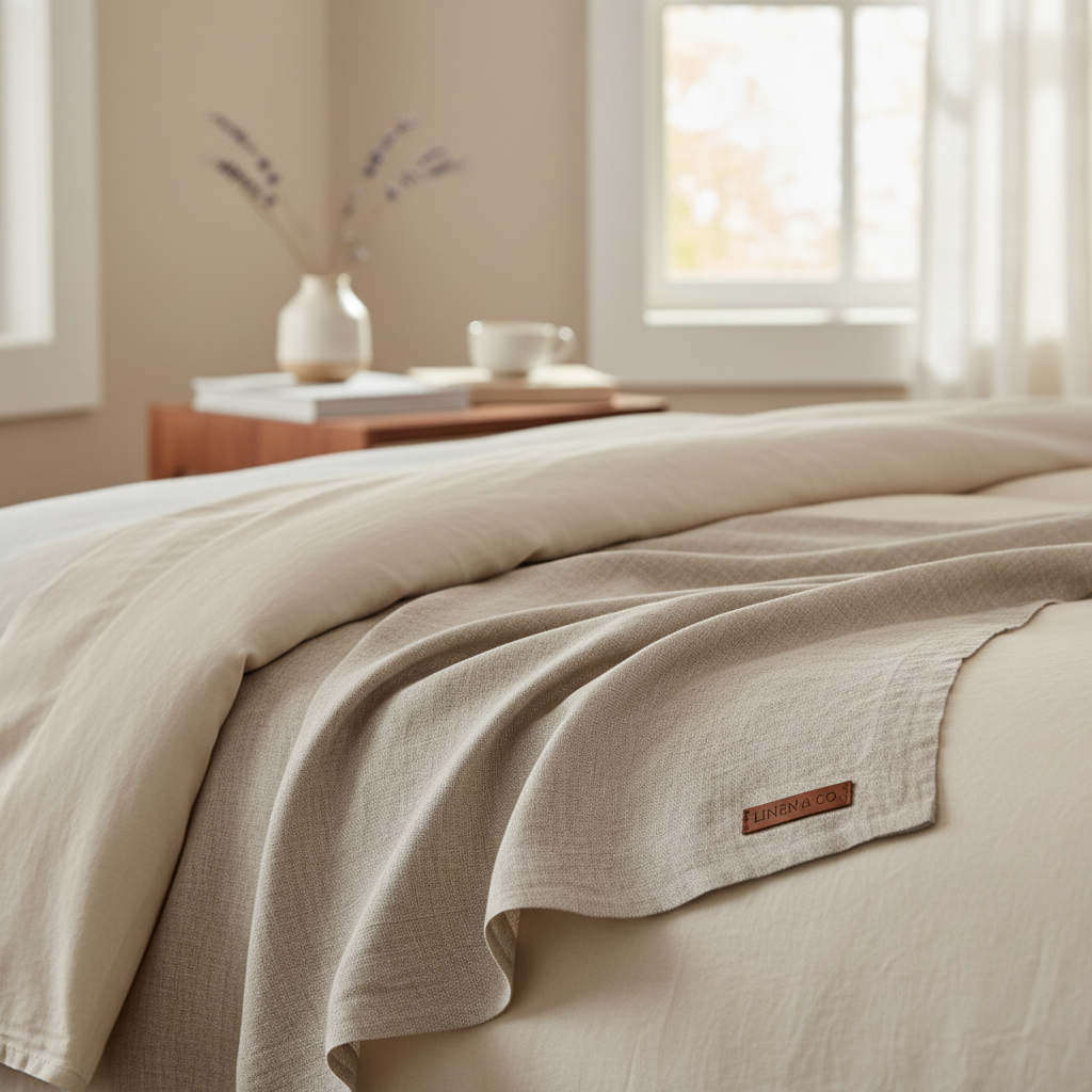 linen flat sheet king