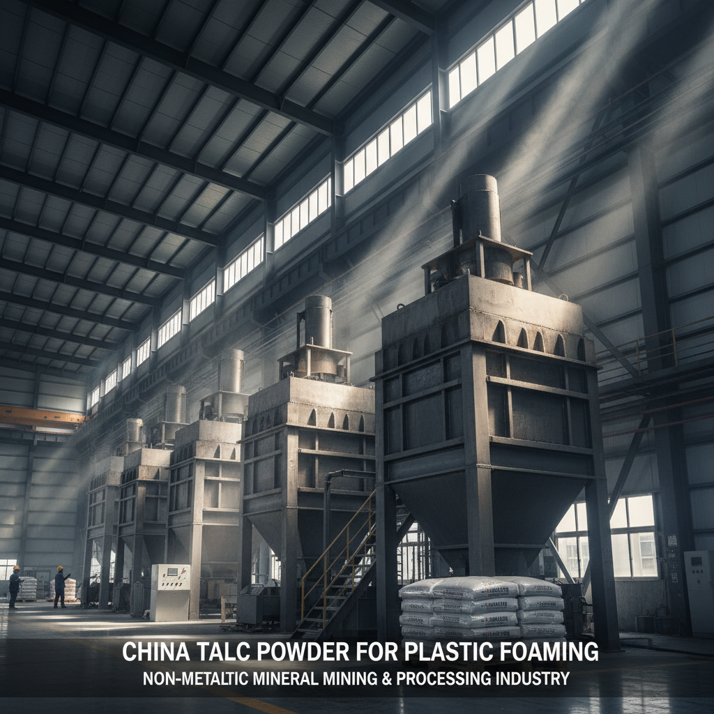 China Talc Powder For Plastic Foaming