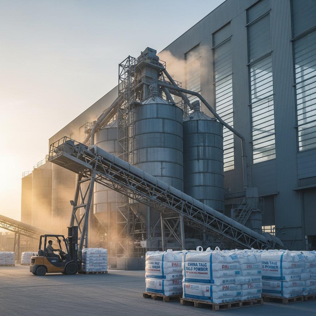 China Talc Powder For Plastic Foaming