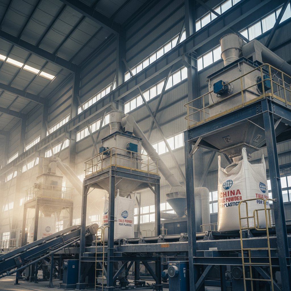 China purified Talc Powder For Plastics