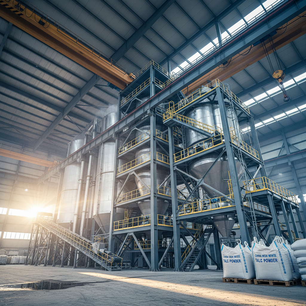 China high White Talc Powder