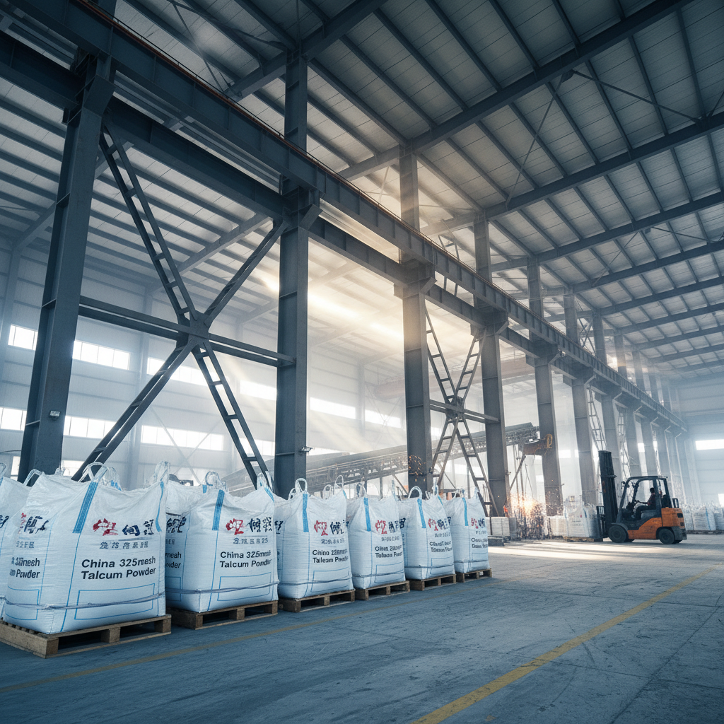 China 325mesh Talcum Powder