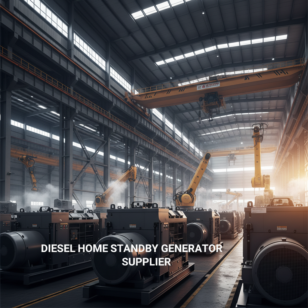 diesel home standby generator Supplier