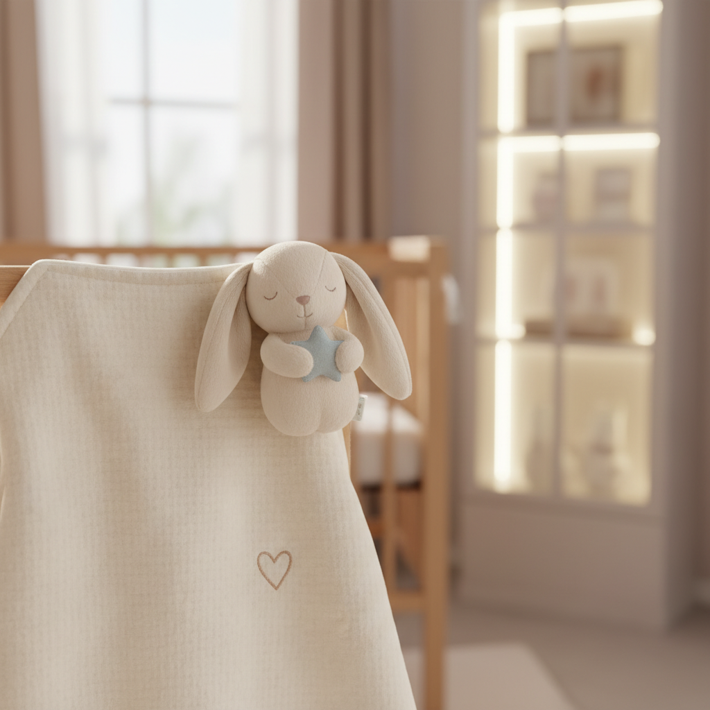 sleep sack with lovey