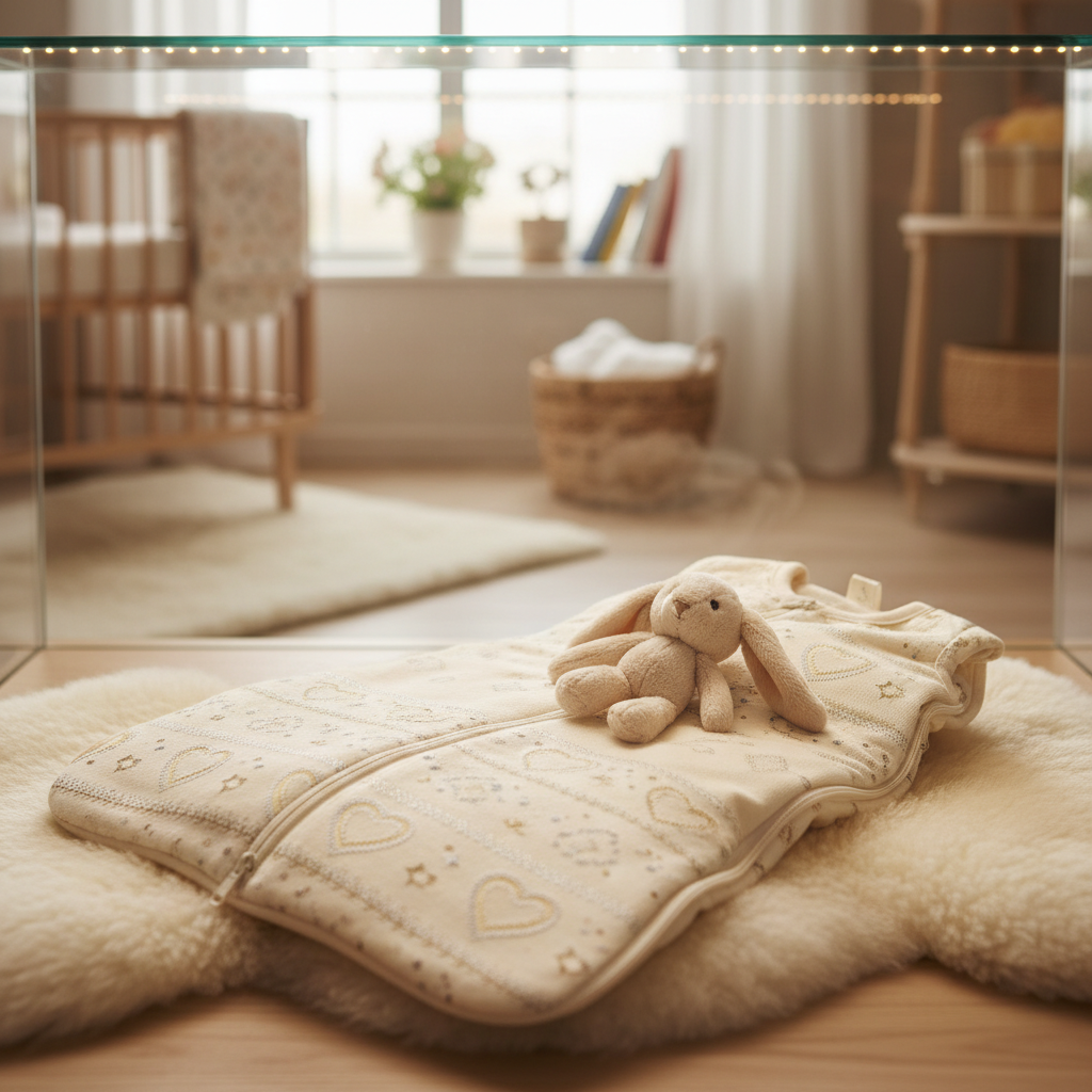 sleep sack with lovey