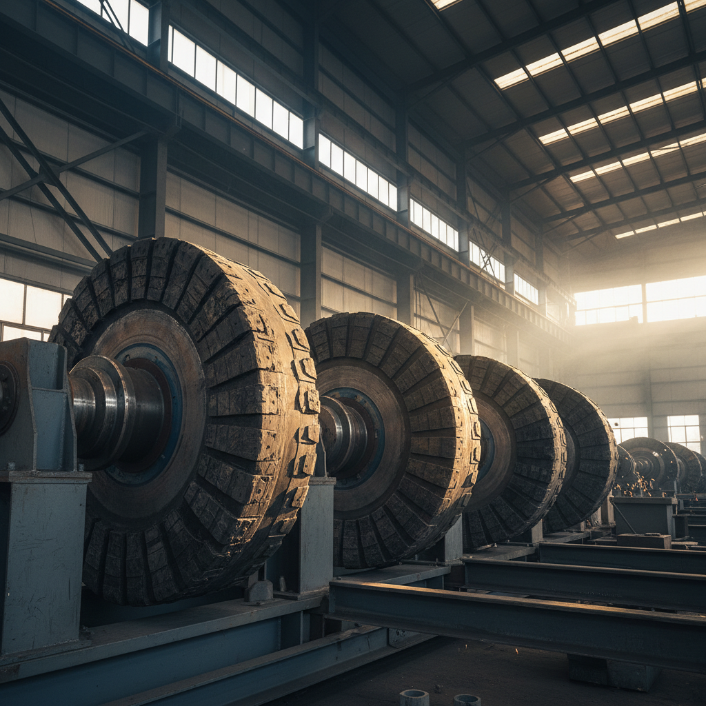 conveyor pulley lagging material