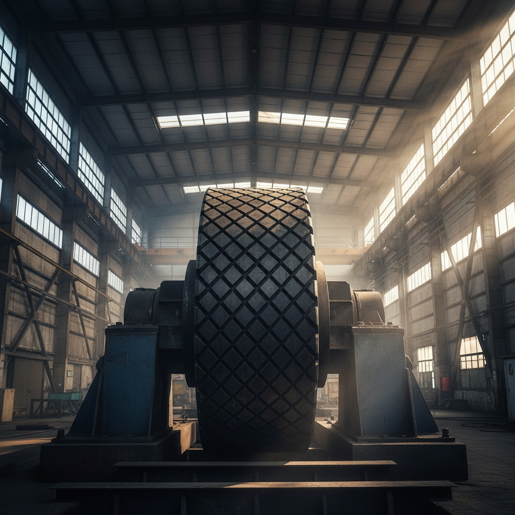 conveyor pulley lagging material